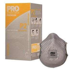 Personal Protective Equipment: Pro Choice Promesh Dust Masks P2+Carbon - 12pk