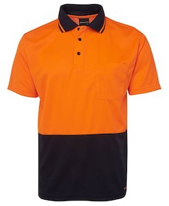 Polos: JB's Hi-vis Non-cuff Traditional Classic Polo