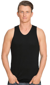 Singlets: Brass Monkey's Men's Singlet (Black)