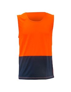 Singlets: Caution Hi Vis Day/Only Microfibre Singlet