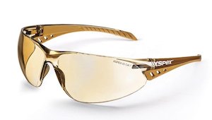 Eyewear: ESKO Safety Spec anti-fog and anti-scratch - Bronze