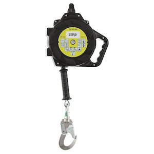 ZERO BLOCMAX1 RETRACTABLE INERTIA REEL - GALVANISED CABLE 15M