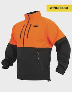 Swazi Windcheetah Top Blaze Orange/Black