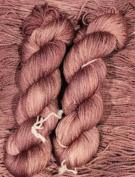 4ply High Twist Merino: Chocolate and Rhubarb Crumble