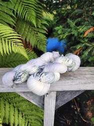 4ply Sock Yarn: White water rafting