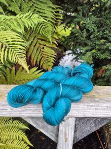 4ply Sock Yarn: Teal