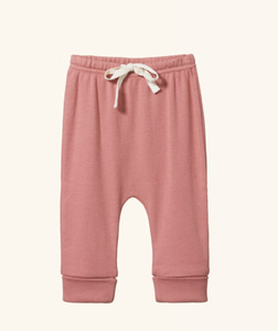 Size 2y: Cotton Drawstring Pants Cork