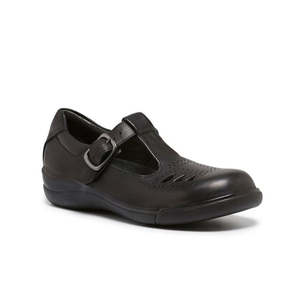Shoe 1: clarks pupil in black