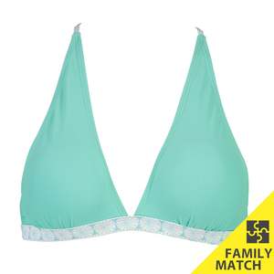 Snapperrock: Oceania Sustainable Ladies Bikini Top
