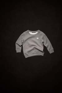 Crew Neck Sweatshirt Light Grey Melange