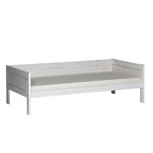 Bedroom: BASE BED / STANDARD SLATS WHITE WASH