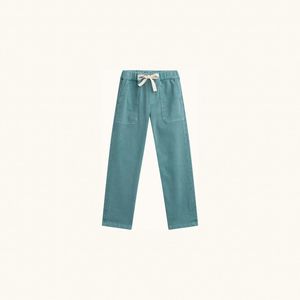 Ss20: GREGORY PANTS EMERALD GREEN