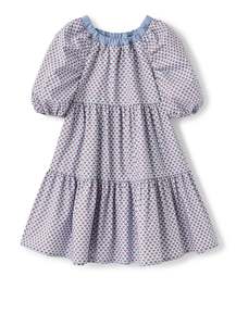 DRESS S/S LIGHT BLUE