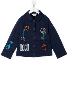 Size 8: Garden embroidered jacket