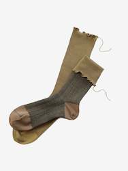 Clothes: Reversible Wool Socks, Himukashi (six colour options)