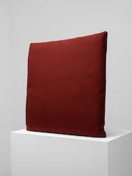 SALE Floor Cushion, Red Wine Cotton