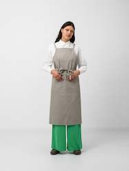 New: SALE Canvas Apron, Elephant Grey