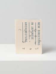 Books 1: Make Do With Now - New Directions in Japanese Architecture