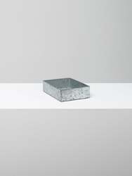 Kitchen: Galvanised Card Box, Fog Linen