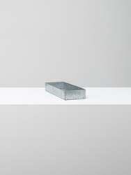 Kitchen: Galvanised Cutlery/ Spice Storage Box, Fog Linen