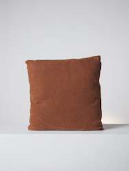 Cushions: SALE Square Cushion, Cinnamon Brown