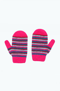 Accessories: Striped Mittens