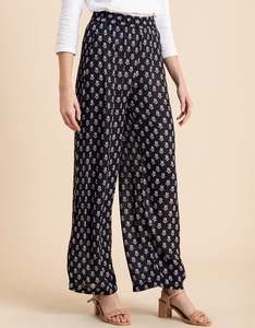 Wide Leg Printed Palazzo Pants