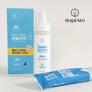 Products: 헹굼 없이 산뜻하게 수피아토 버블 워터리스 샴푸 200ml 기획세트 - kmall09.co.nz