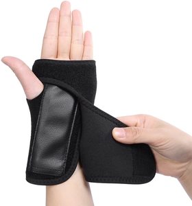 Personal Care: Wrist Splint Support Palm Protector with Metal Panel-Left
