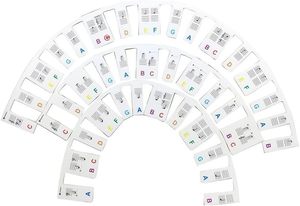 Books Music Movies: Removable Piano Keyboard Note Labels for 88-Key Instruments