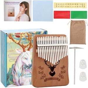 17-Key Kalimba Portable Thumb Piano