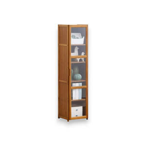 Bathroom Cabinets: 5 Tier Bamboo FreeStanding Multifunctional Cabinet Rack