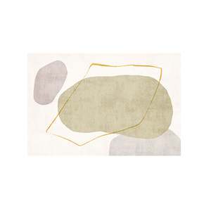 Modern Abstract Non-Shedding Area Rug Summer 140X200CM