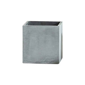 Modern Cement Gray Planter Box Cube-21CM