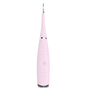Oral Water Flosser: Sonic Electric Tooth Stains Cleaner Calculus Remover-Pink