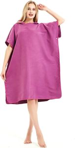 Outdoor Play: Changing Robe Towel with Hood - Red