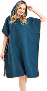 Outdoor Play: Changing Robe Towel with Hood - Blue