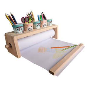 Wooden Drawing Paper Roll Dispenser 10M X 44CM