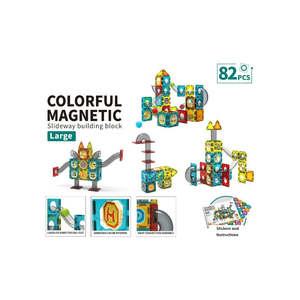 Magnetic Building Blocks Educational STEM Toys-82PCS