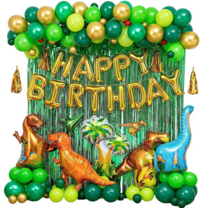 Party Supplies: Dinosaur Birthday Party Decorations Balloons Kit