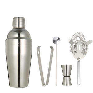 5pc House Cocktail Shaker Set
