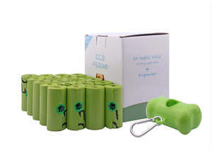 Poop Bags: 300-Count Biodegradable Poop Bags with Dispenser