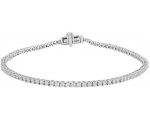 White Gold Diamond Tennis Bracelet