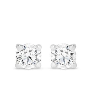 9ct Gold Diamond Earrings