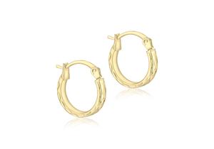 Products: 9ct 10mm Hoop Earrings