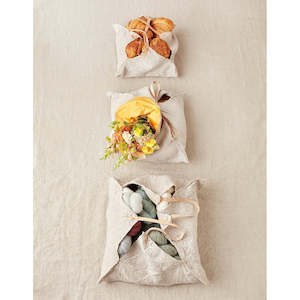 Cocoknits: Cocoknits Rustic Linen Four Corner Bag