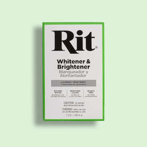 Dyes And Yarns Ready For Dyeing: Rit Whitener and Brightener Powder