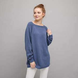 Bellissimo: 844 Colbert Unisex Sweater 8ply DK Knitting Pattern