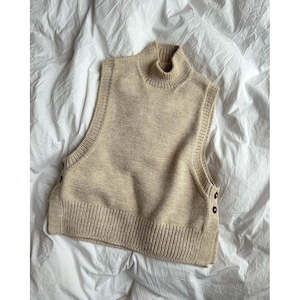 Lulu Slipover Knitting Pattern by PetiteKnit