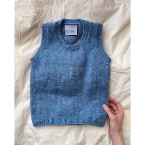 Knitting Patterns: Stockholm Slipover Mini Knitting Pattern by PetiteKnit